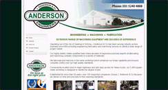 Desktop Screenshot of janderson.com.au